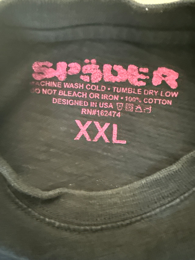 SP5DER by Young Thug “L’araignée Atlanta” Graphic Tee (XXL)