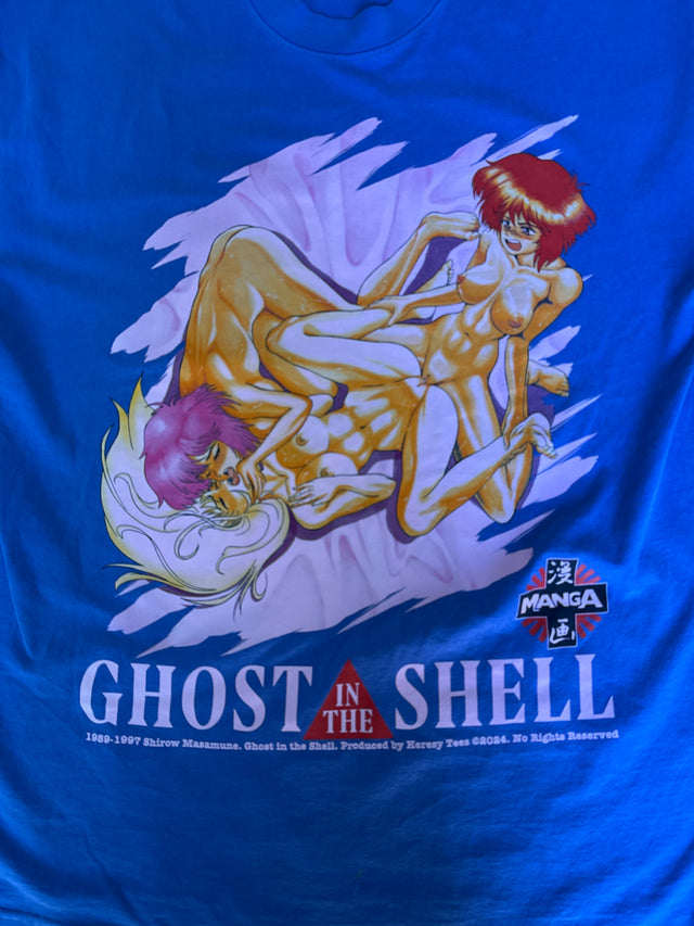 Ghost in the Shell Heresy Tees Anime T-Shirt – Size XL