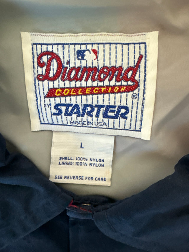 Vintage 1990s Cleveland Indians Starter Diamond Collection Jacket (Made in USA) – Size L