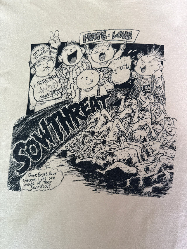 SOW Threat Japanese Punk Band Tee (Printstar, Size L)