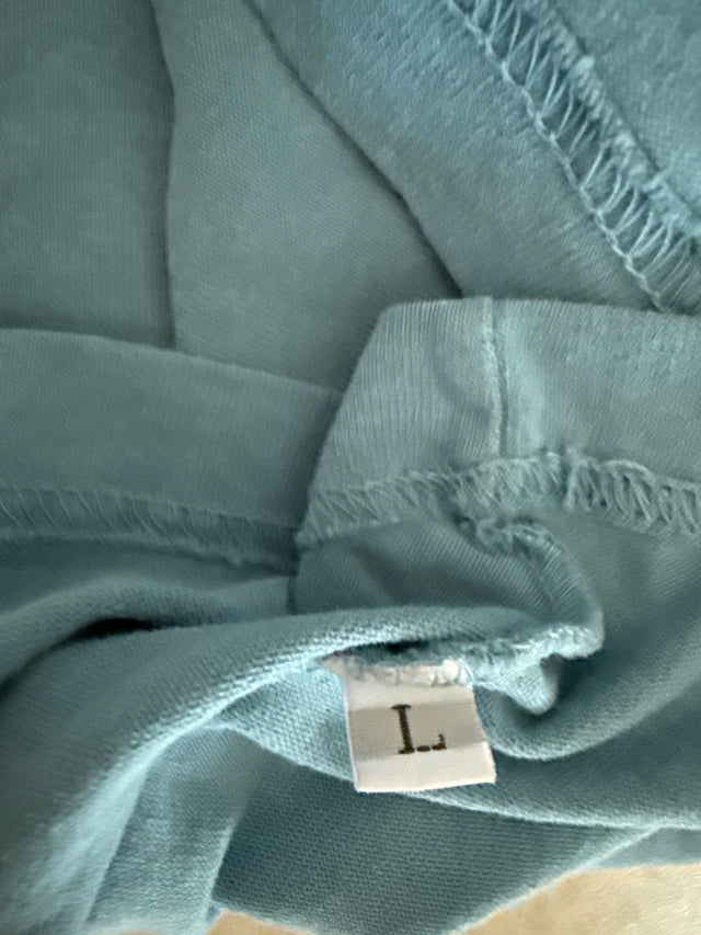 Kanye West x Free Hoover Benefit Tee Light Blue Size Large