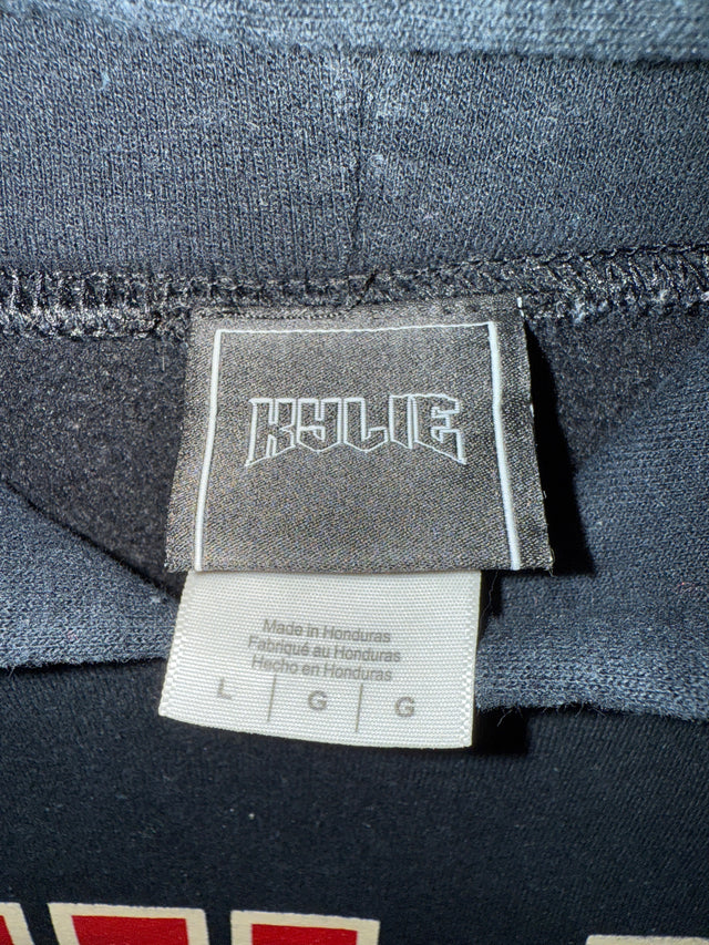 Kylie Jenner Tour Hoodie Black Size L