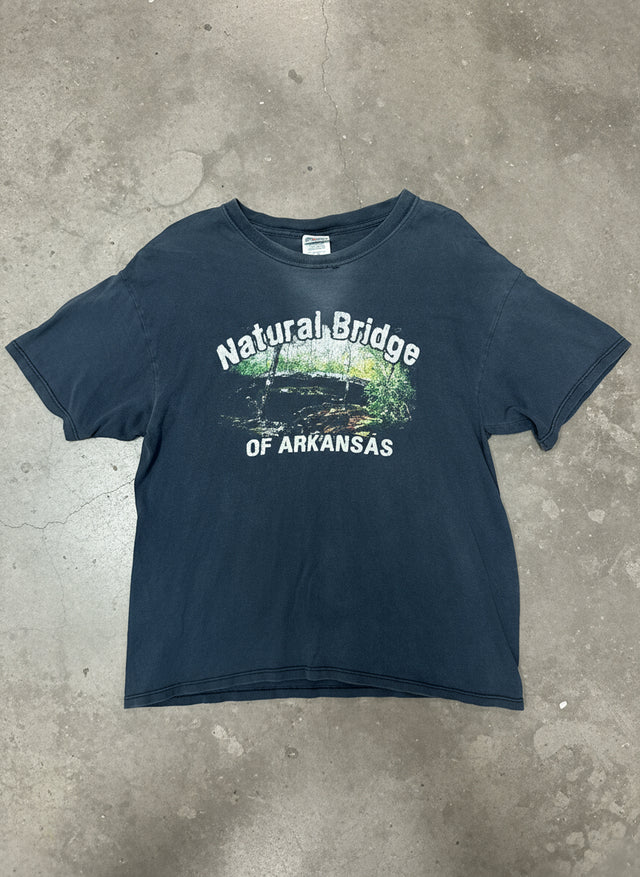 Vintage 90s Natural Bridge of Arkansas T-Shirt Made in USA Size L