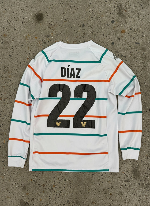 Venezia FC Kappa Gara Long Sleeve Jersey Medium White Díaz 22