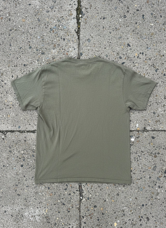 Girl Skateboards Classic Logo Tee – Olive (Large)