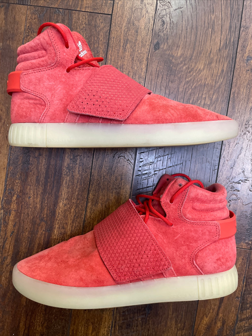 Adidas invader strap red Clearance