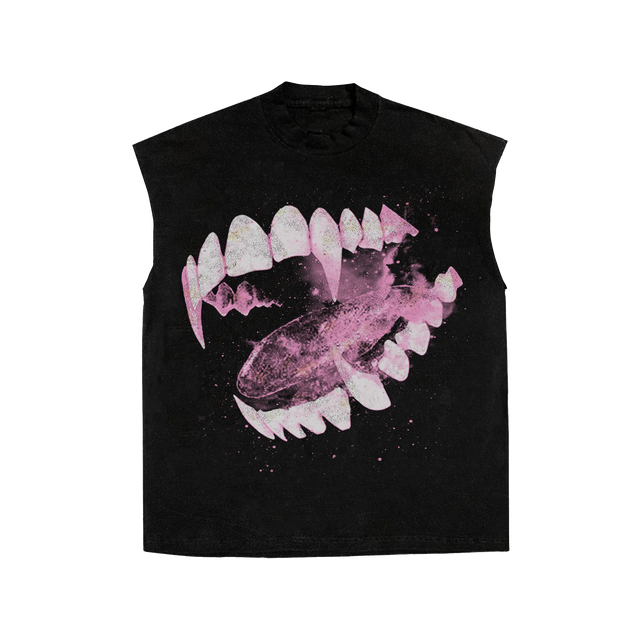 Property of Milk Room Studios Pink Vintage Style Tank Top