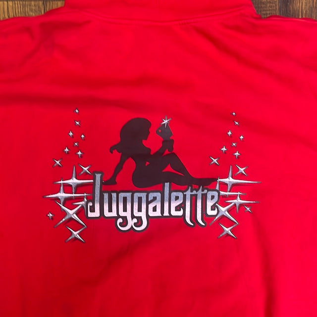 2009 Insane Clown Posse Juggalette Signed Zip Hoodie XL