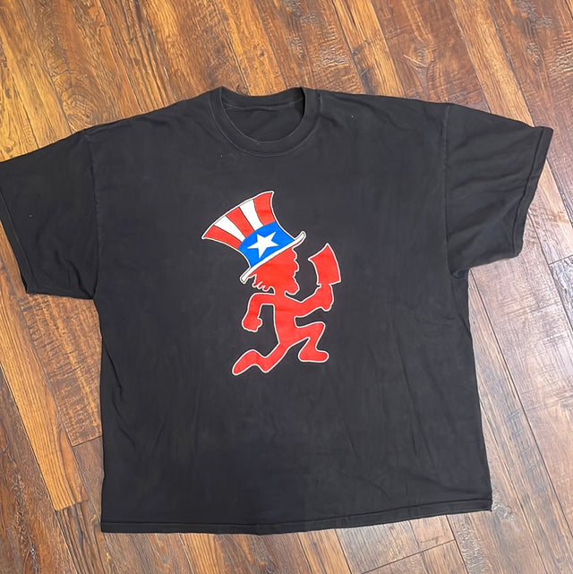 Vintage 2004 Insane Clown Posse Hatchet Man for President Double Hit Shirt 2XL