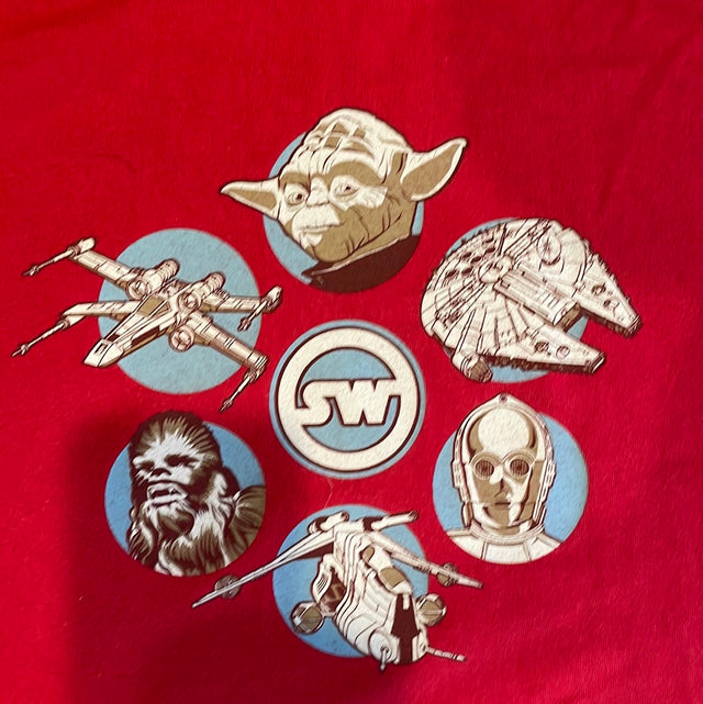 Vintage Y2K Industrial Light and Magic Star Wars Crew Shirt