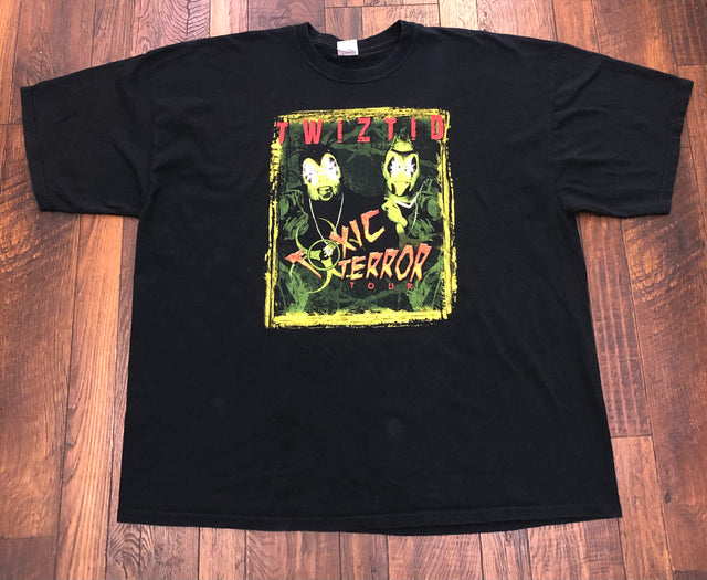 Rare 2008 Insane Clown Posse Twiztid Toxic Terror Tour Shirt 3XL