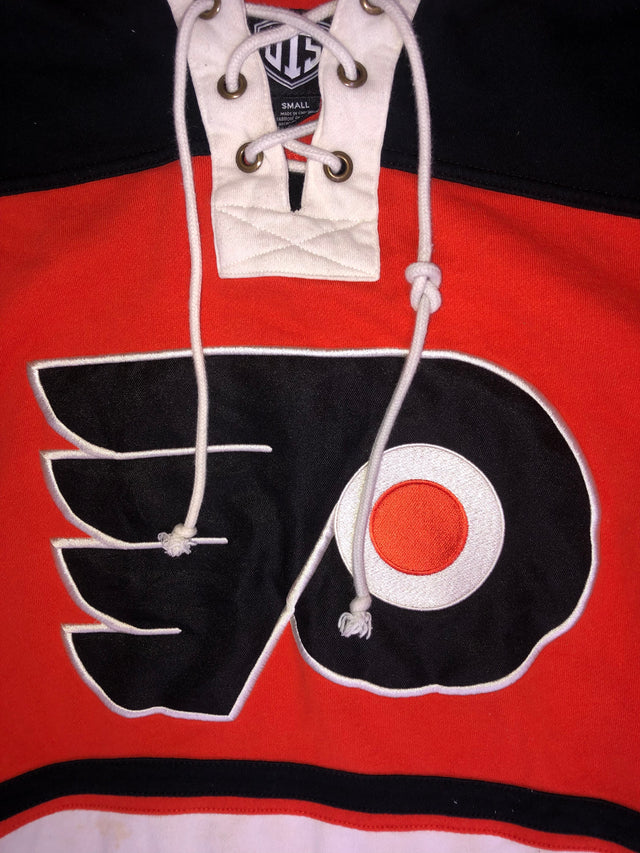 Vintage Philadelphia Flyers Old Time Hockey Lacer Hoodie