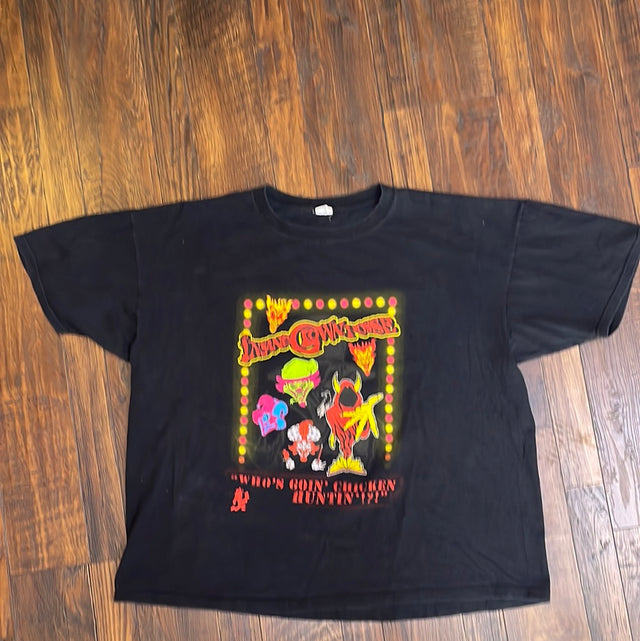 Vintage Insane Clown Posse Chicken Huntin Double Hit Shirt 2XL