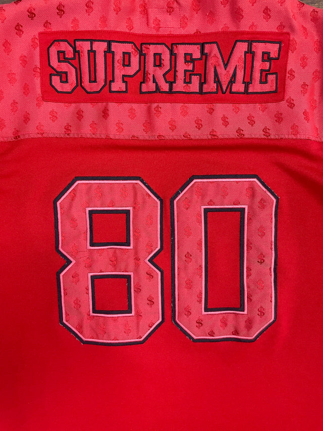 SS18 Supreme Monogram Football Jersey