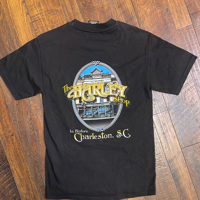 Vintage 2000 Charleston SC Harley Davidson Shirt Small