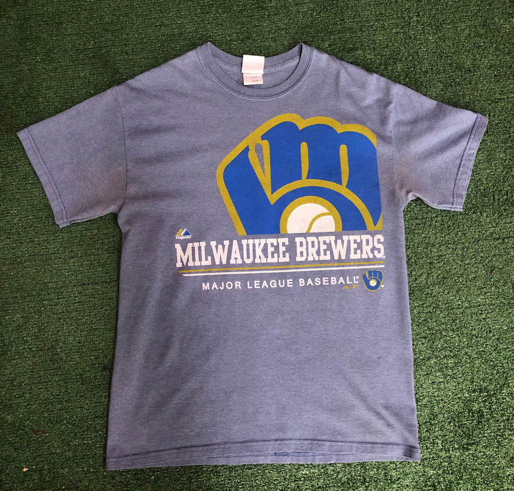 milwaukee brewers t shirts vintage