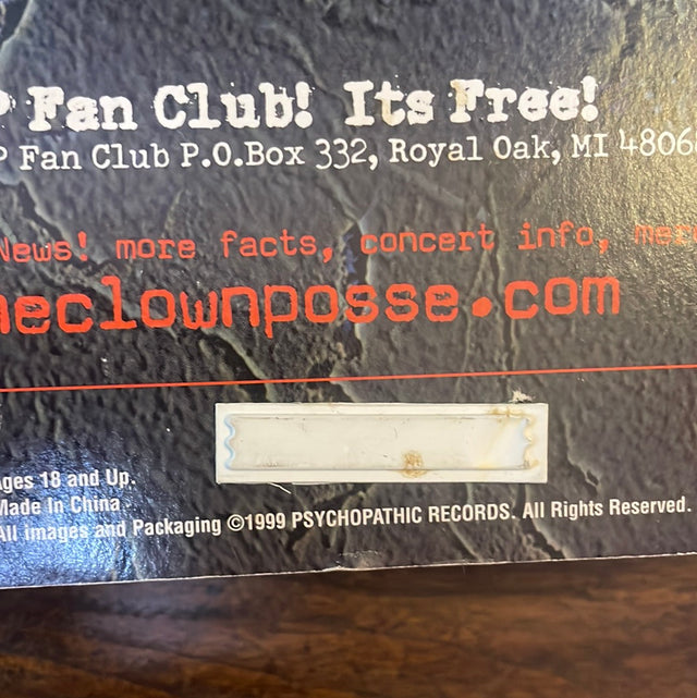 Vintage 1999 Insane Clown Posse Play with me Action Figures