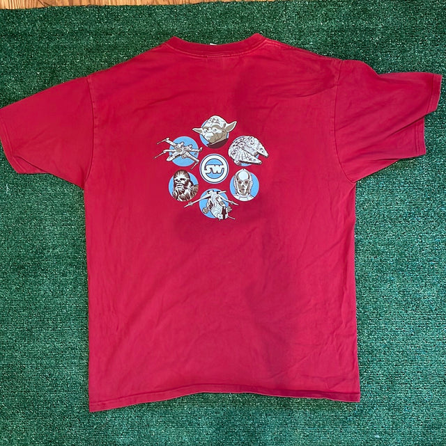 Vintage Y2K Industrial Light and Magic Star Wars Crew Shirt