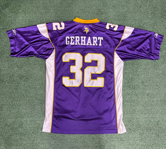 Reebok Minnesota Vikings Toby Gerhart 32 Nfl Football Jersey L