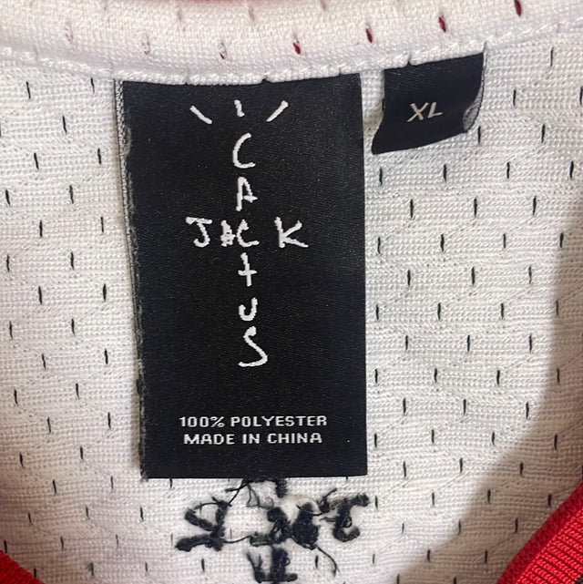 FW20 Travis Scott x McDonald's Cactus Jack All American Jersey White