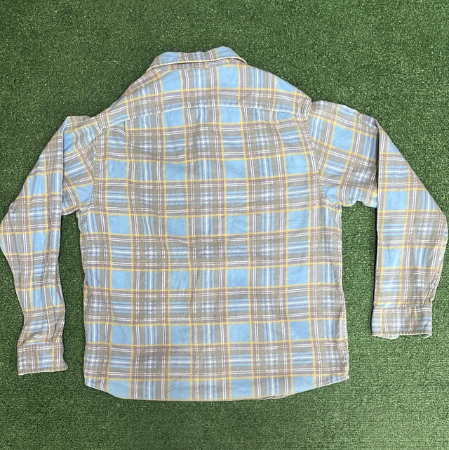 Supreme Printed Plaid Shirt M