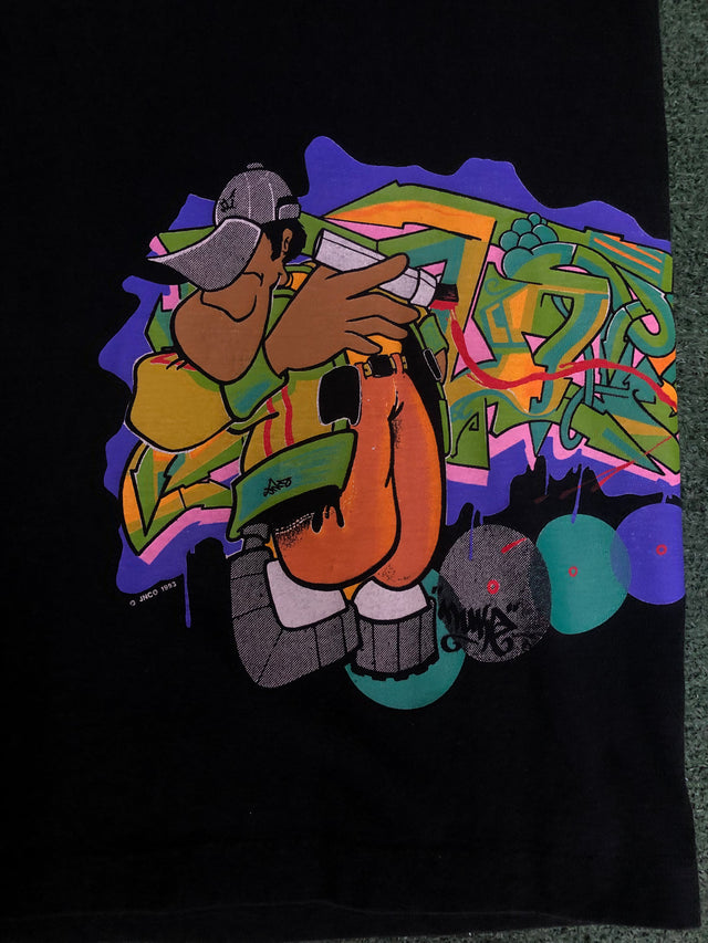 Vintage 1993 JNCO Single Stitch Made in USA Shirt XL