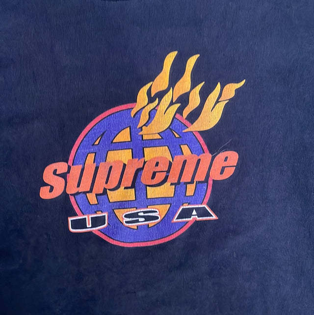 FW 17 Supreme Fire USA Tee
