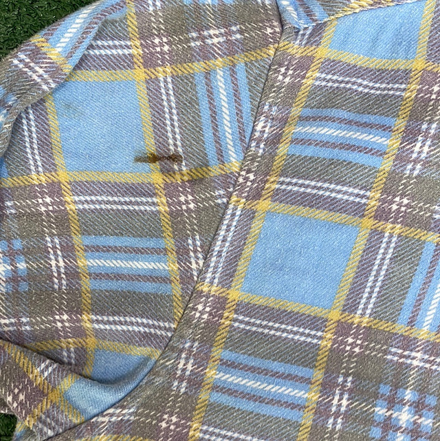 Supreme Printed Plaid Shirt M