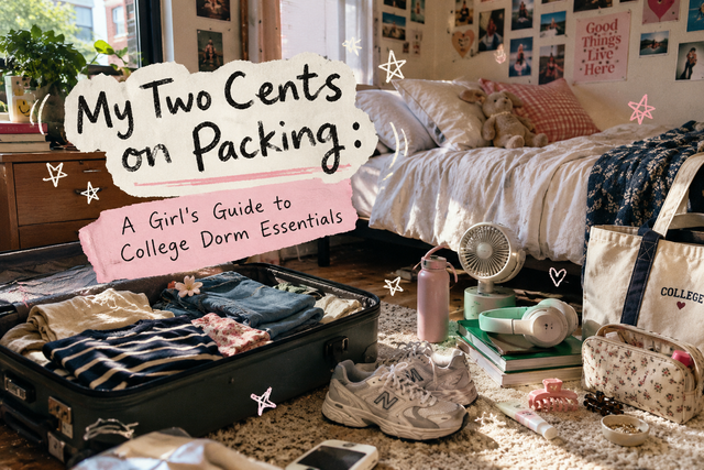 My Two Cents on Packing: a Girl’s Guide to College By Riley Vinci