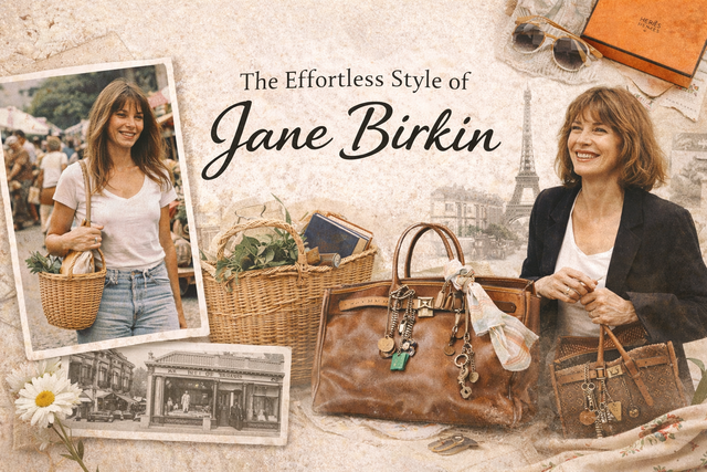 Before the Birkin Bag, There Was the Birkin Basket