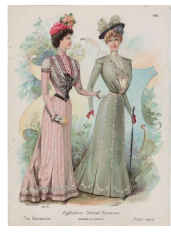 The Evolution of Edwardian Fashion from 1900-1909 by Ava DeLaOssa