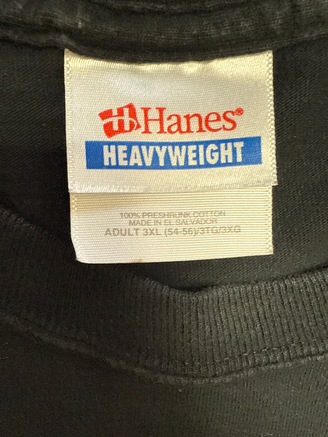 Vintage Y2K Parody “I’m Loving It” Legs Logo Tee Hanes Heavyweight 3XL