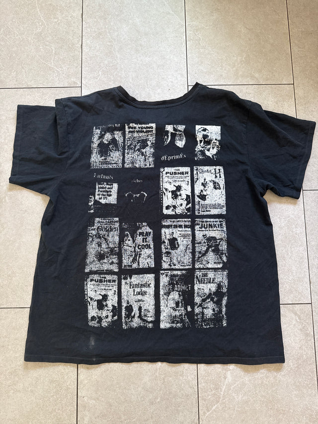 Enfants Riches Déprimés Magazine Collage Graphic T-Shirt Size XL