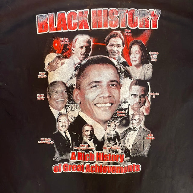 Obama 44th President & Black History Icons Shirt 3XL