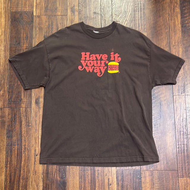 Vintage Burger King Have it your Way Shirt XL