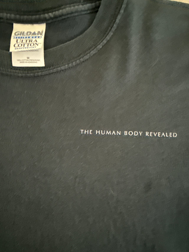 Vintage Our Body The Universe Within Exhibit T Shirt Black Size Medium