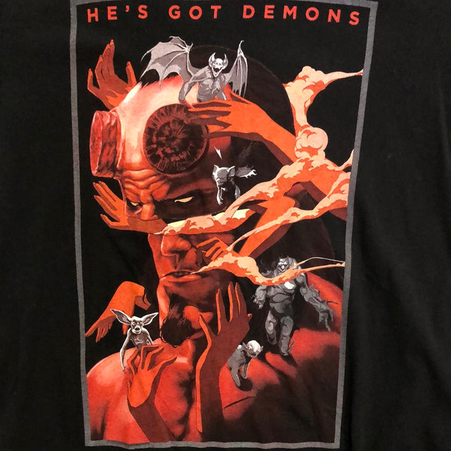 Hellboy Movie Promo April 2019 He's Got Demons Shirt M