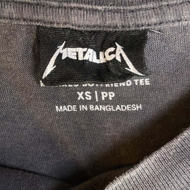 Metallica Shirt XS
