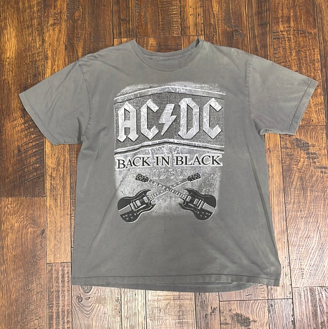 ACDC Back in Black Shirt Large