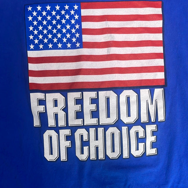Vintage 2002 WWE Kurt Angler Freedom of Choice Shirt 2XL