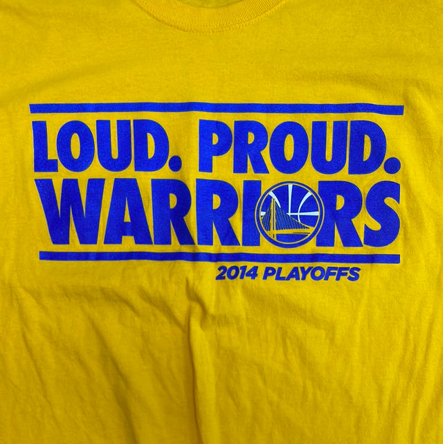 2014 Loud and Proud NBA Warriors Playoffs XL
