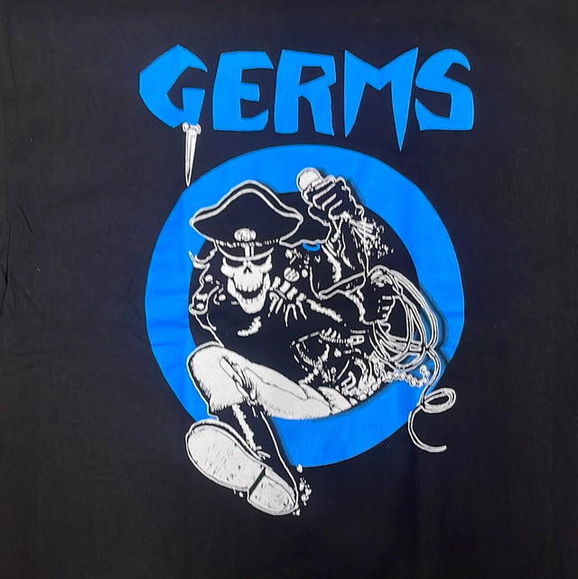 Germs Skeleton Circle Logo Large