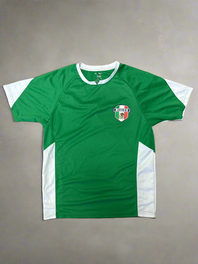 Y2K Mexico Soccer Jersey Green/White | Classic National Team S