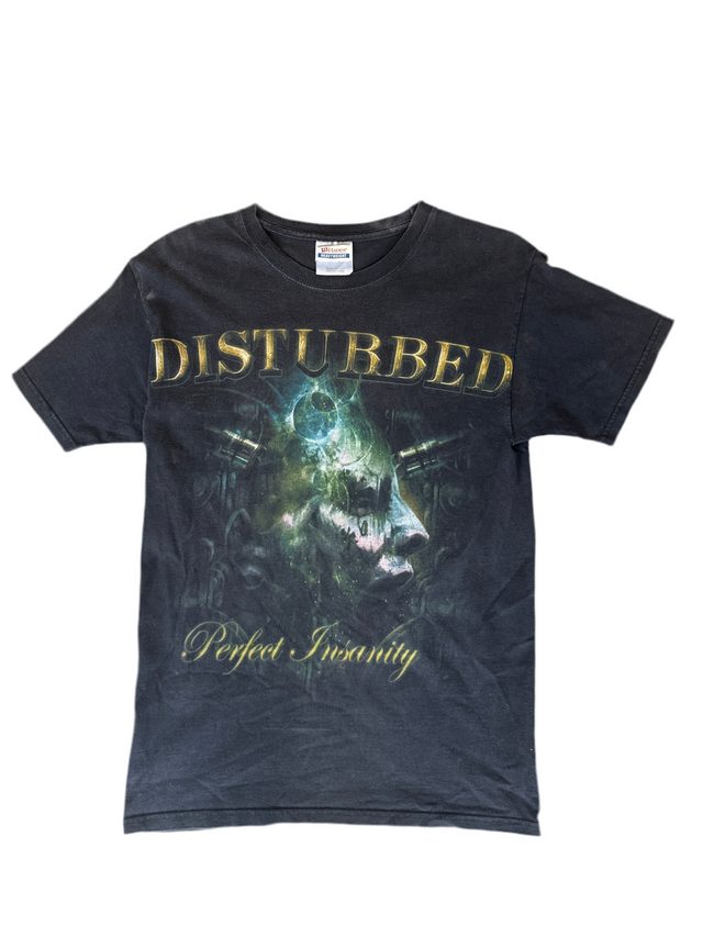 Disturbed “Perfect Insanity” Vintage Band Tee (2008) – Hanes Heavyweight
