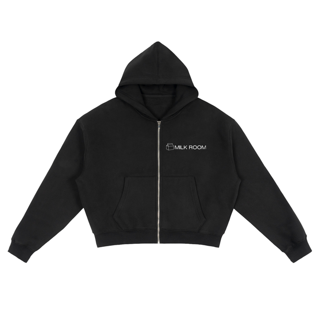 Milk Room Classic Boxy Zip-Up Hoodie