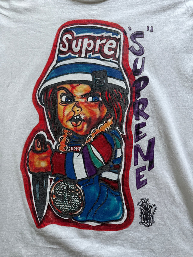 Supreme × Shirt by King Phade Chucky Tee White (XL)