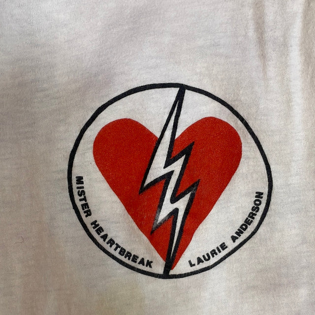 Vintage 1984 Laurie Anderson Mister Heartbreaker Shirt M
