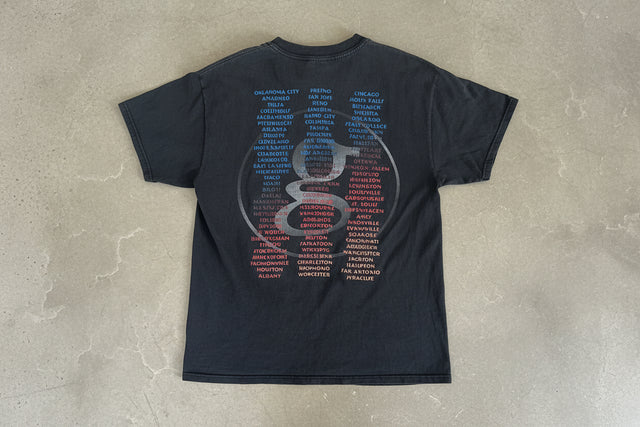 Vintage 2000 Garth Brooks World Tour T-Shirt Black Size Large