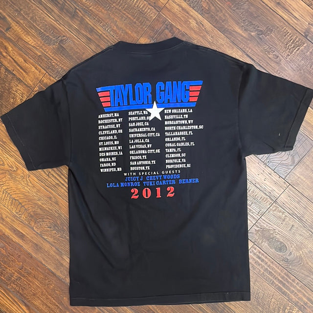 Wiz Khalifa Taylor Gang The 2050 Tour Shirt L