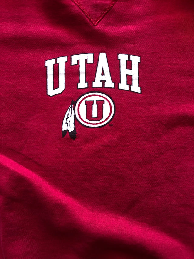 Vintage 90s Utah Utes Crewneck L